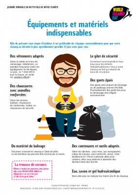 Consignes-equipement-materiel - wcd23 mvev92 Chatillon Equipements et Matériels - Clean Up Day 2023